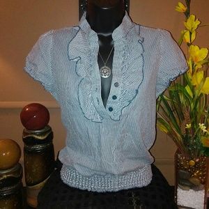 Almost Famous Poplin Top